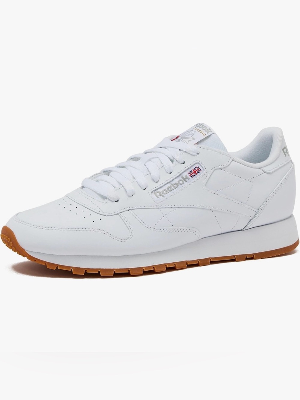 Reebok Retro Classic White Leather Sneakers NWT. 8.5